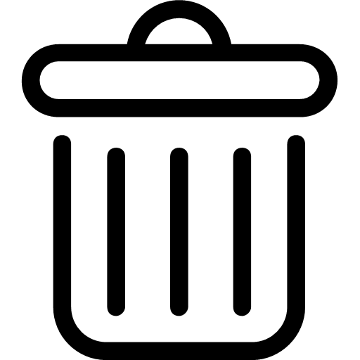 Vector Trash Can Garbage Transparent PNG Image