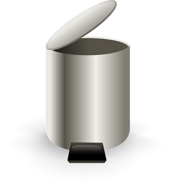 Vector Trash Can Garbage Transparent PNG Image