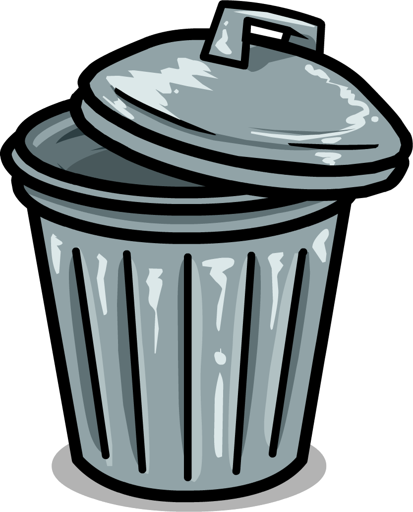 Vector Trash Can Garbage Transparent PNG Image