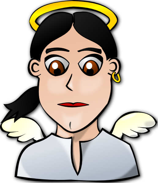 Funny Vector Portrait Transparent PNG Image