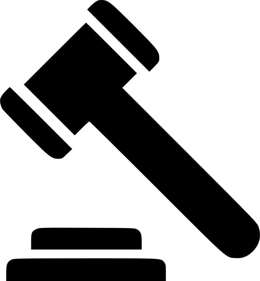 Gavel Vector Transparent PNG Image