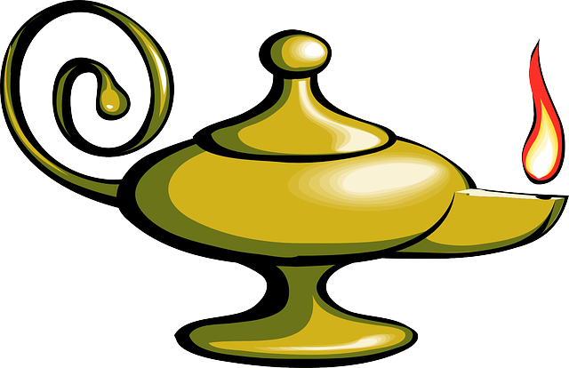Genie Lamp Vector File Transparent PNG Image