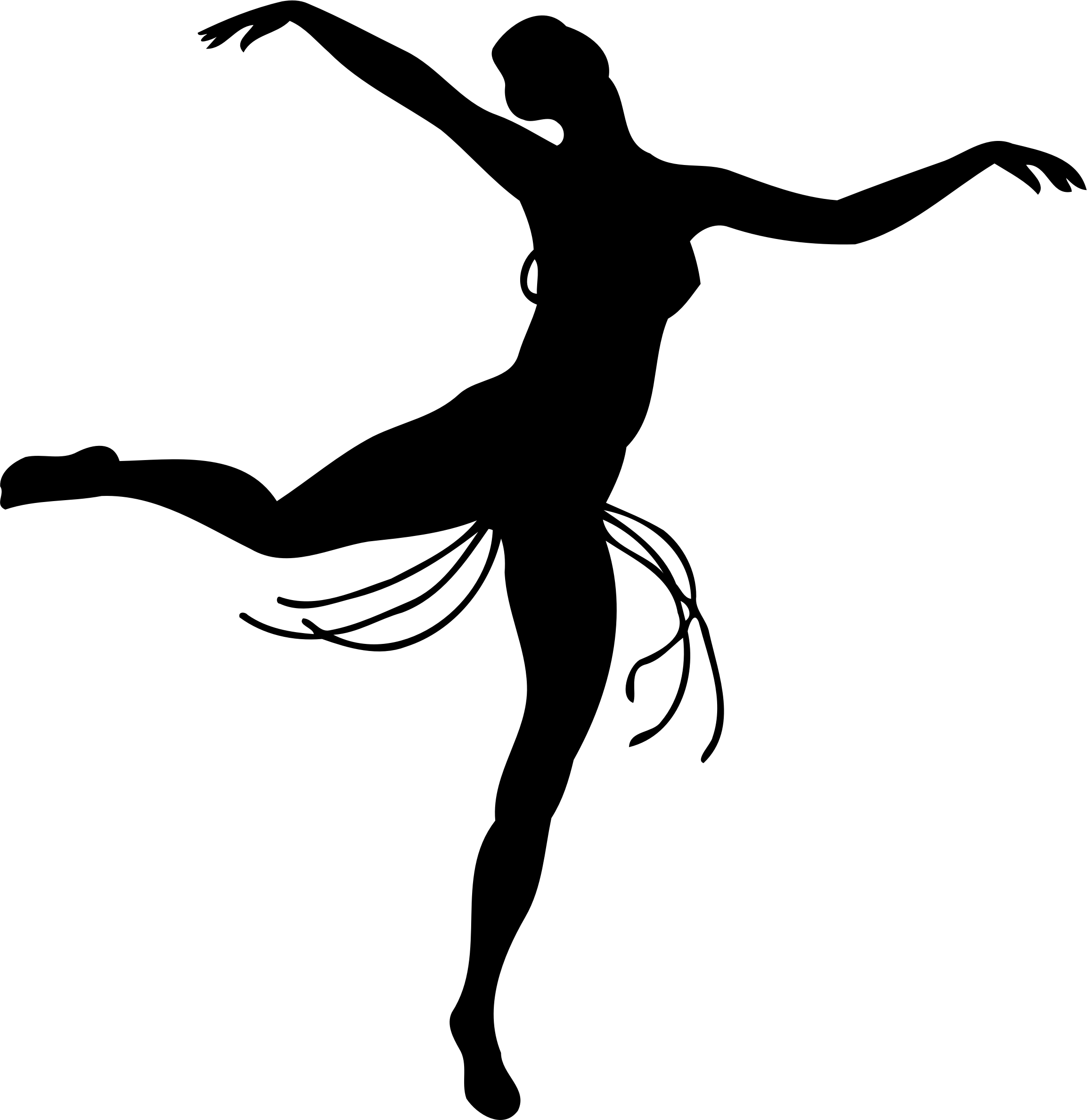 Salsa Girl Vector Dancing Transparent PNG Image