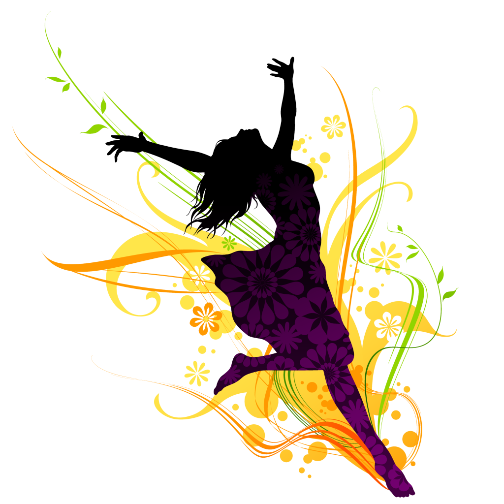 Salsa Girl Vector Dancing Transparent PNG Image