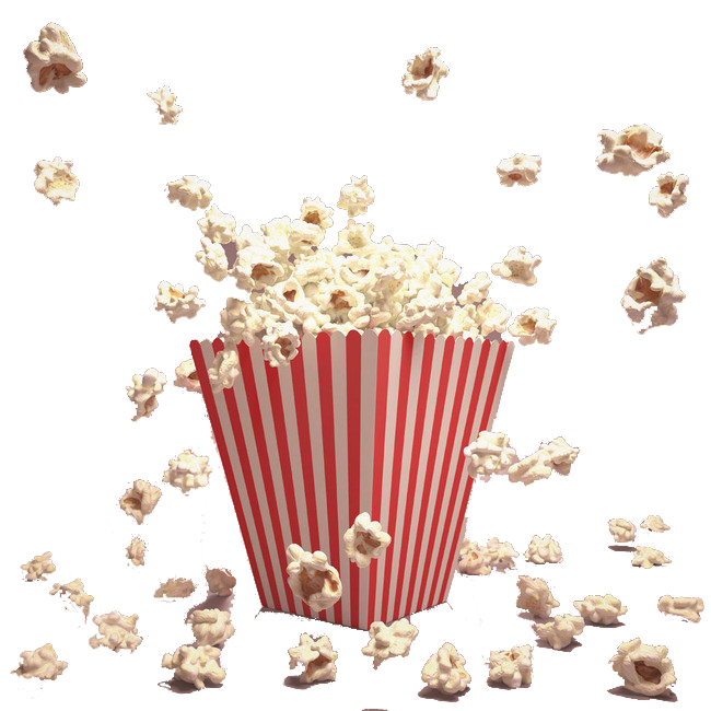 Popcorn Food Snack Transparent PNG Image