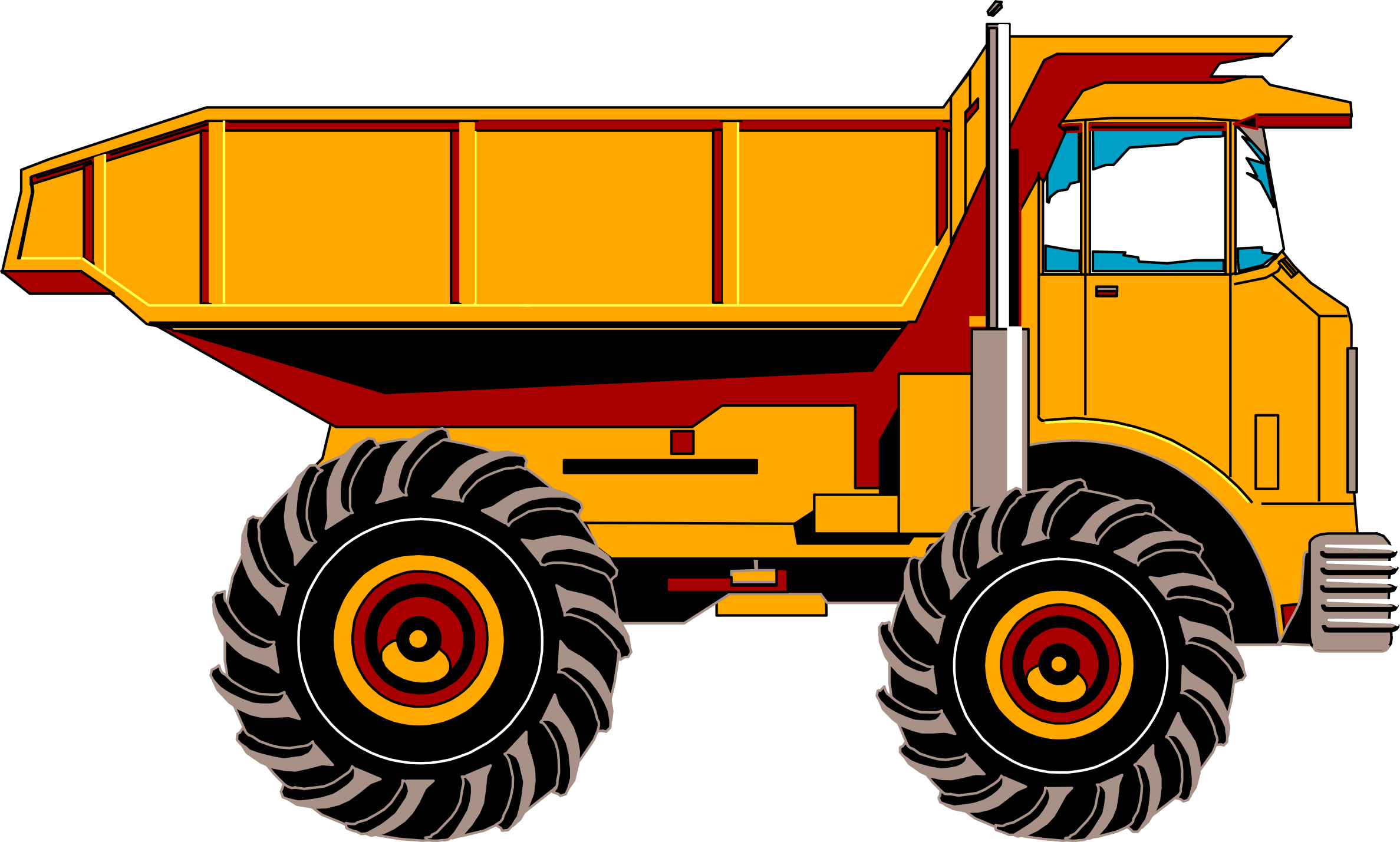 Industrial Truck Dump Transparent PNG Image
