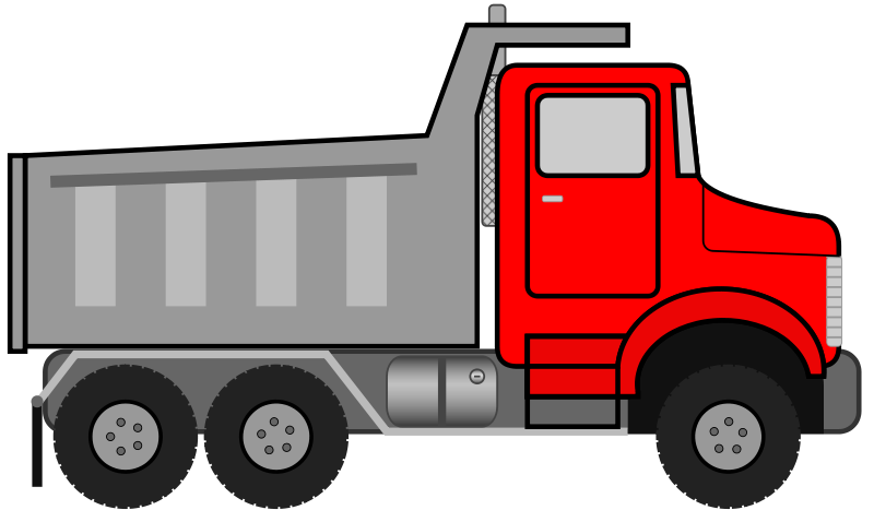 Vector Truck Dump Transparent PNG Image