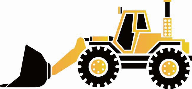 Bulldozer File Transparent PNG Image
