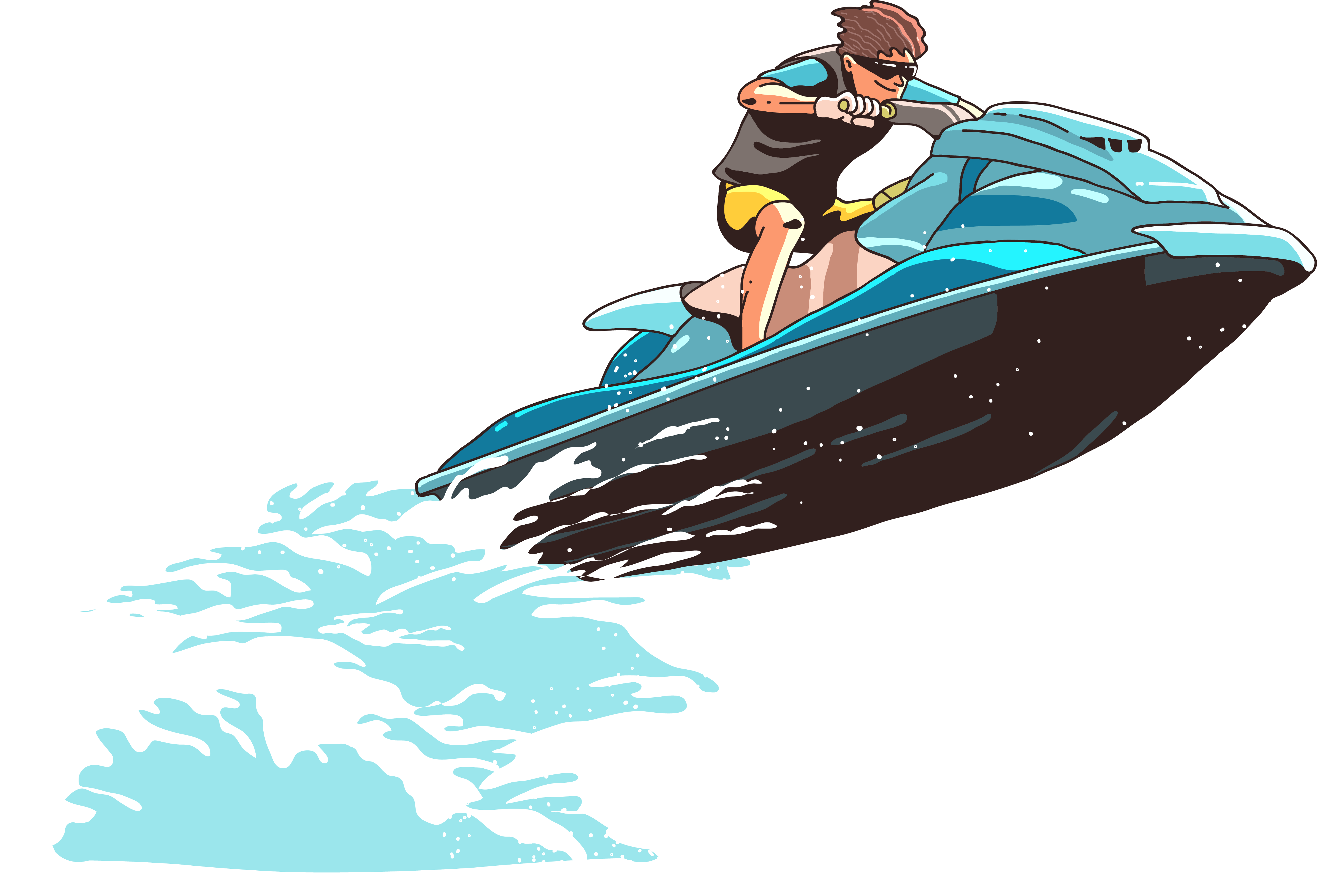 Jet Ski Transparent PNG Image