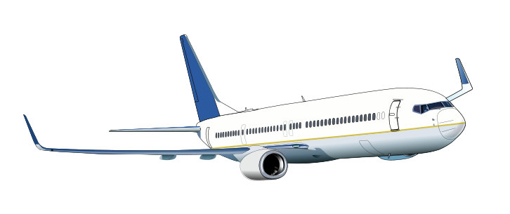 Modern Plane Transparent PNG Image