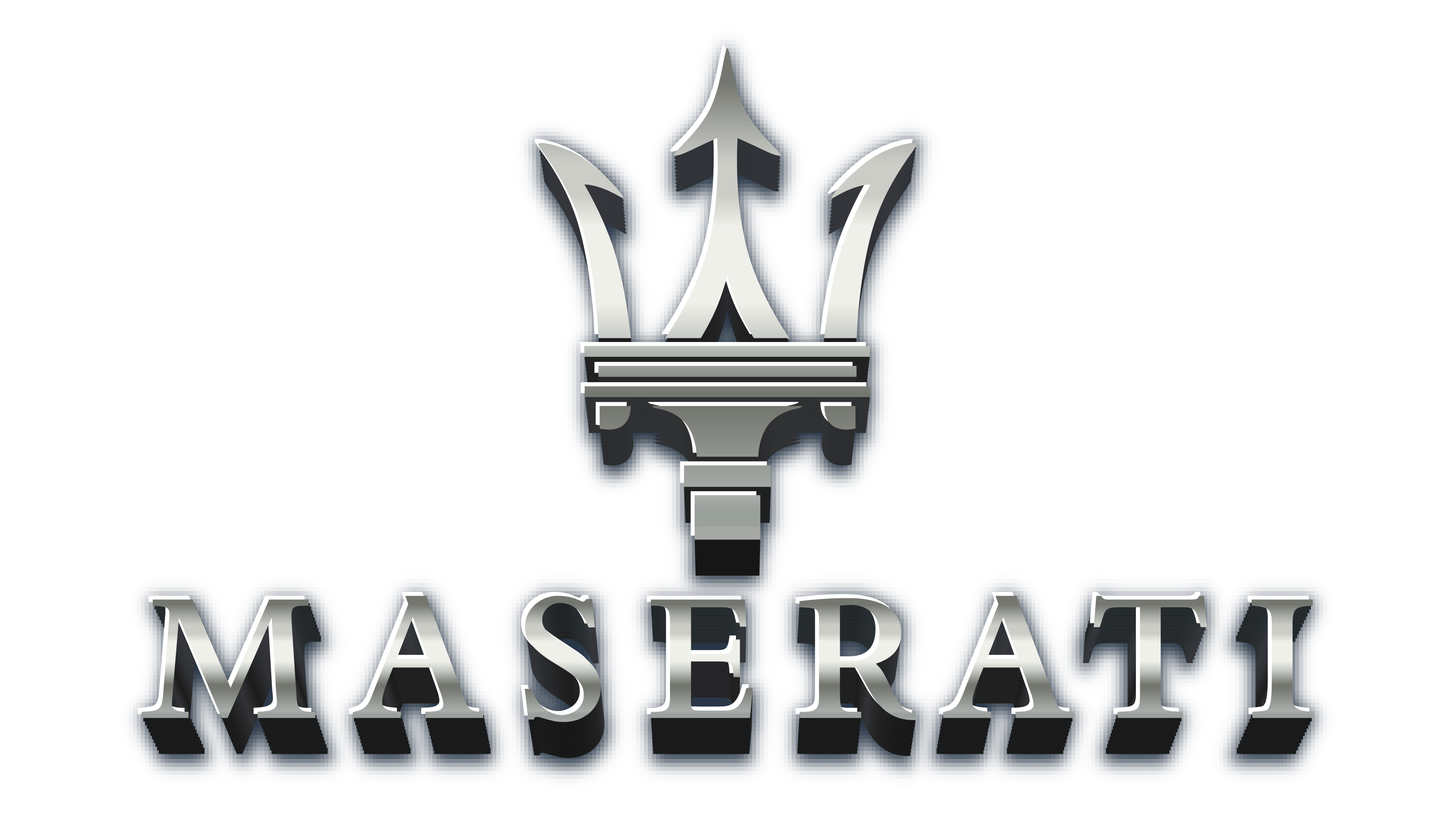 Logo Brand Maserati Car Transparent PNG Image