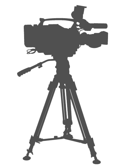 Video Camera Tripod Transparent PNG Image
