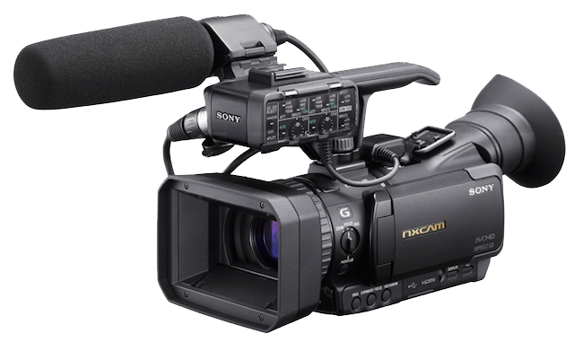 Professional Video Camera Background Transparent PNG Image