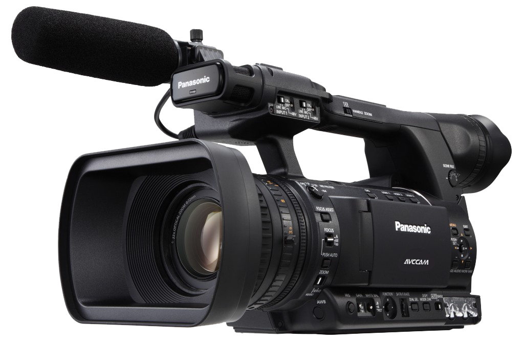Professional Video Camera Transparent PNG Image