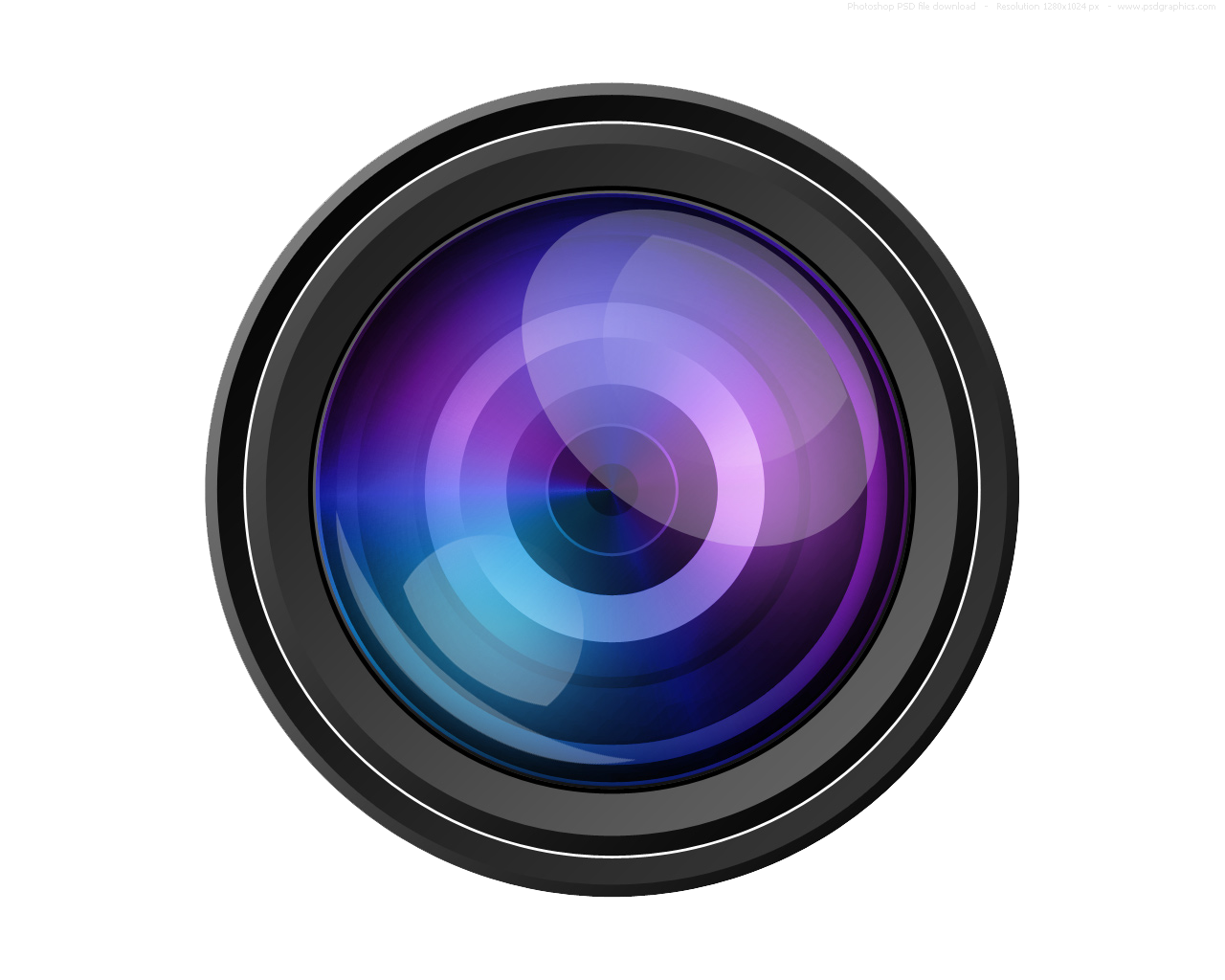 Video Camera Lens Transparent PNG Image