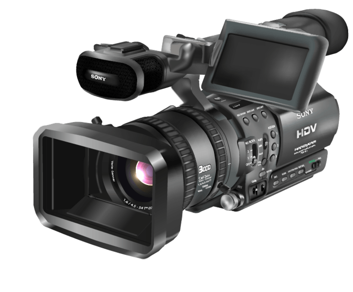 Video Camera Transparent PNG Image