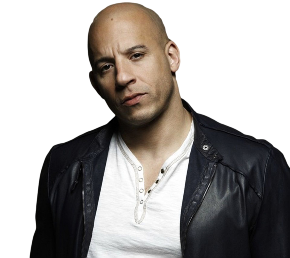 Vin Diesel Transparent PNG Image