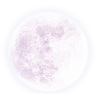 Purple Sphere Moon PNG Image