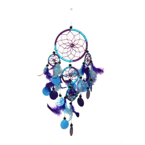 Blue Color Turquoise Violet Dreamcatcher Transparent PNG Image