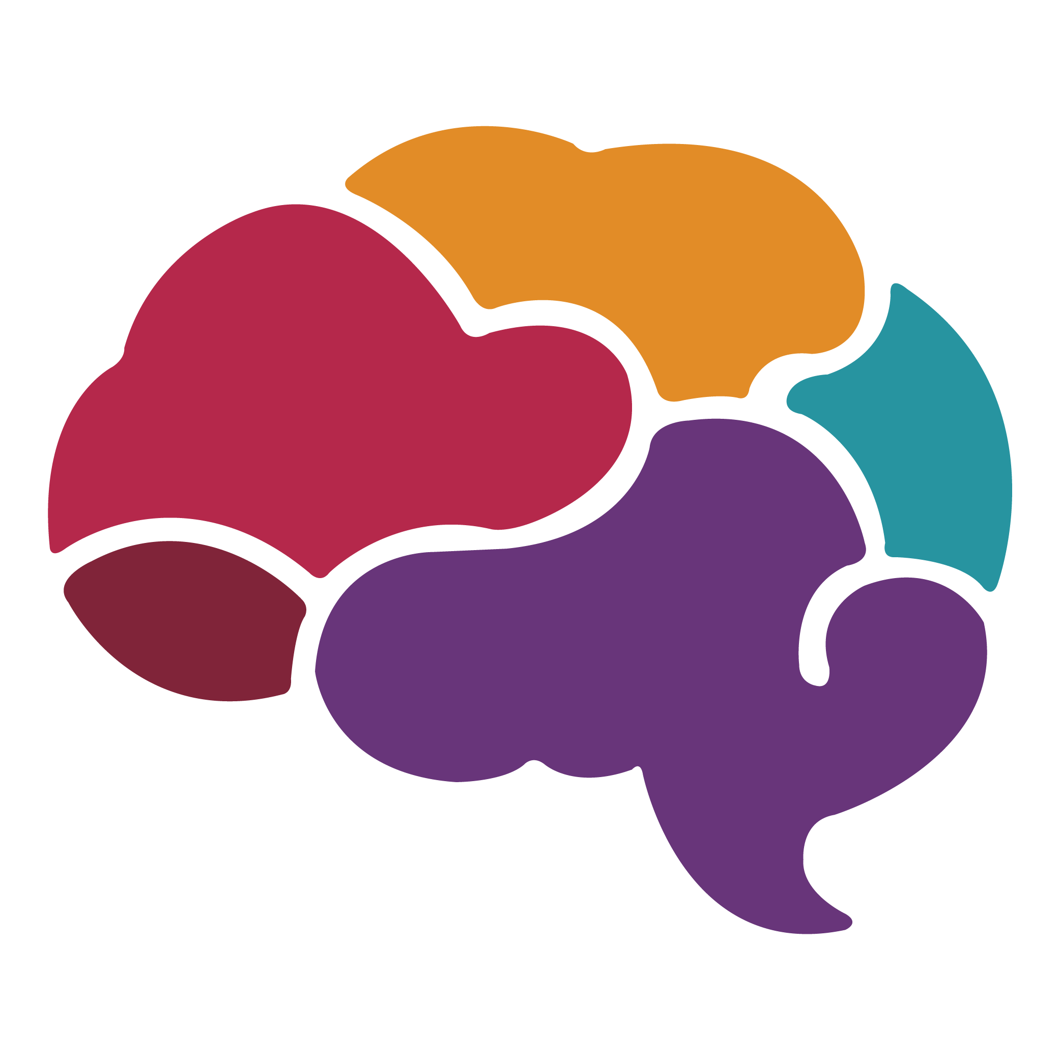 Pink Brain Heart Brainminds Neuroscience Transparent PNG Image
