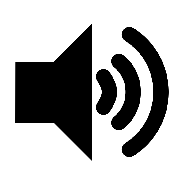 Volume Loudspeaker Transparent PNG Image