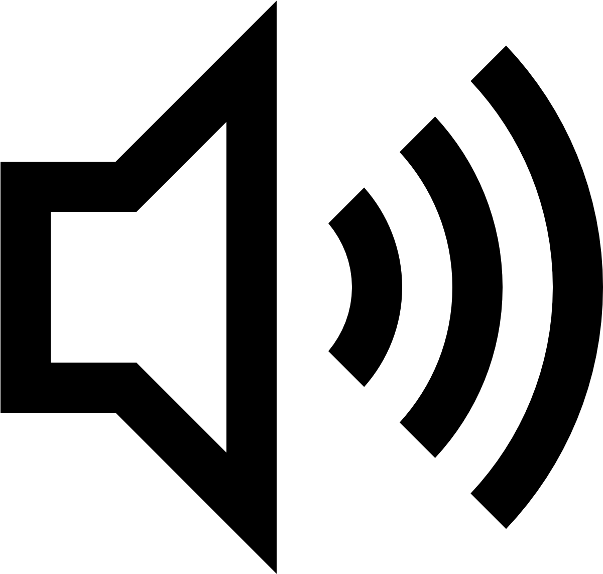 Volume Loudspeaker Transparent PNG Image