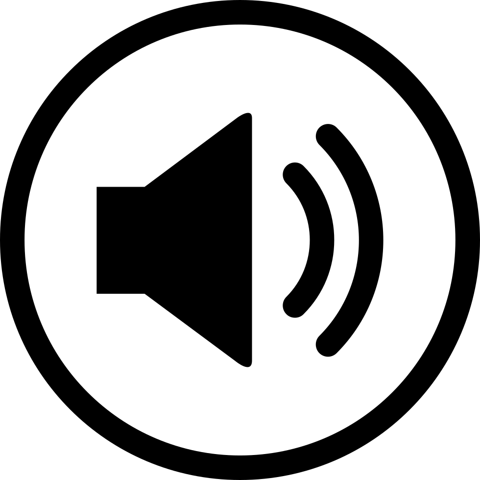 Volume Loudspeaker Transparent PNG Image
