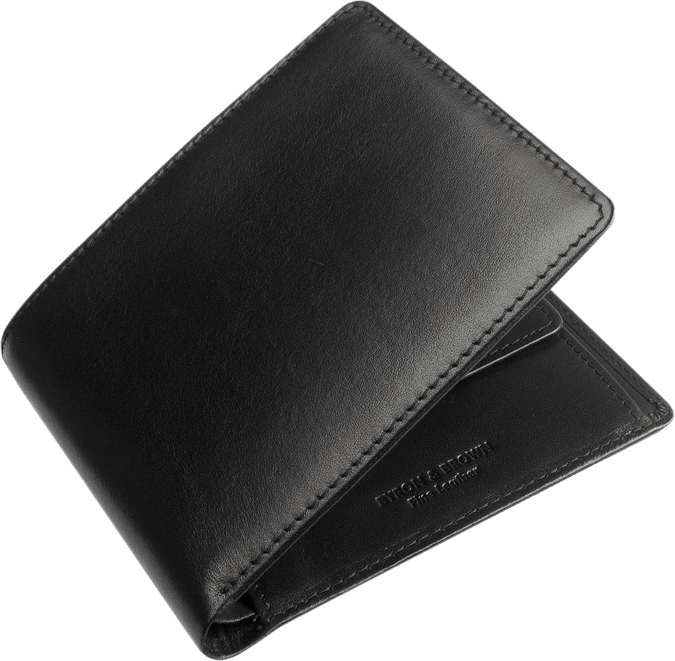 Black Wallet Transparent PNG Image