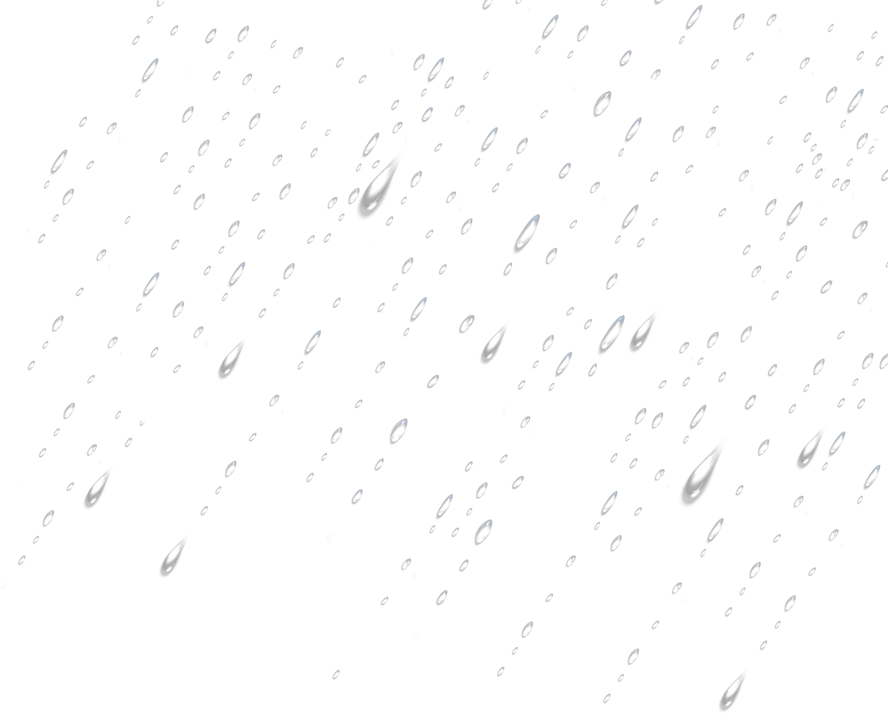 Water Drops Transparent PNG Image