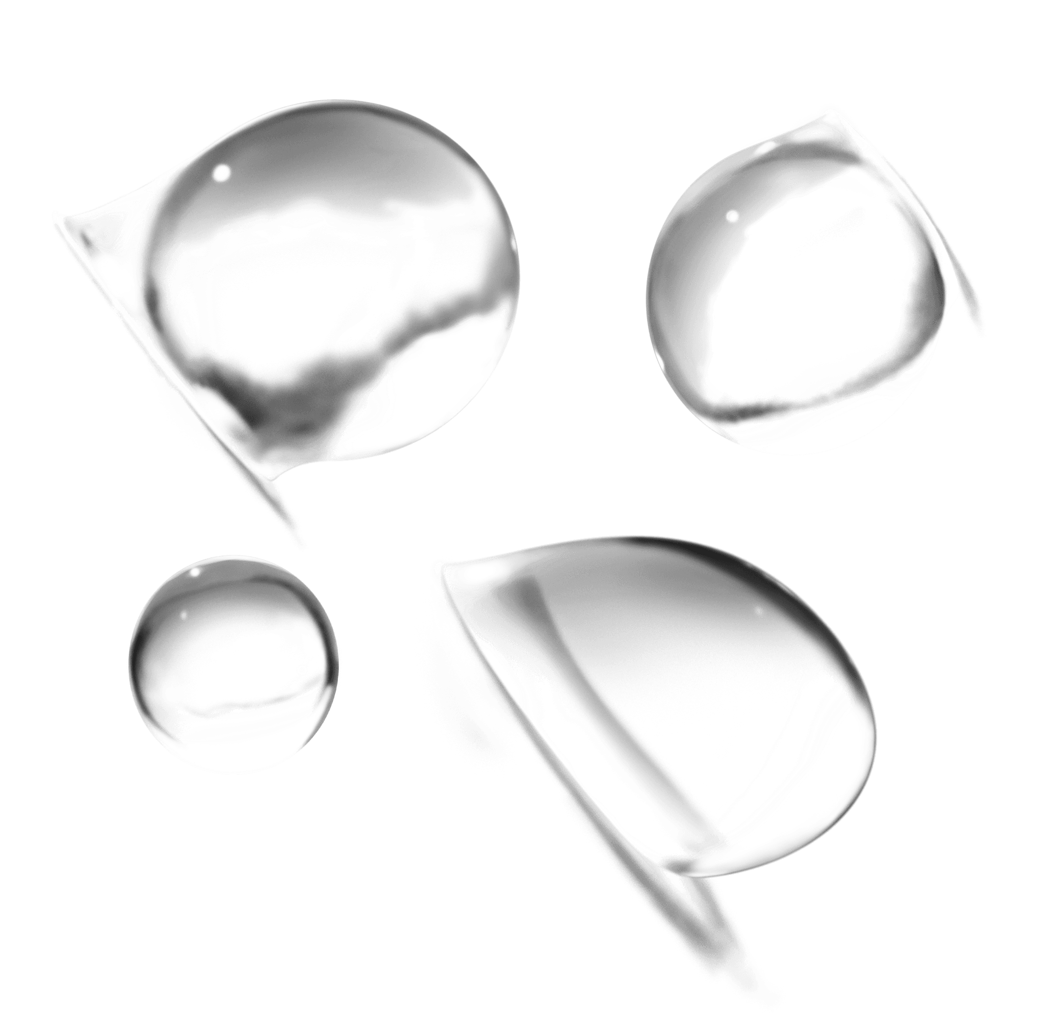 Water Drops Transparent PNG Image