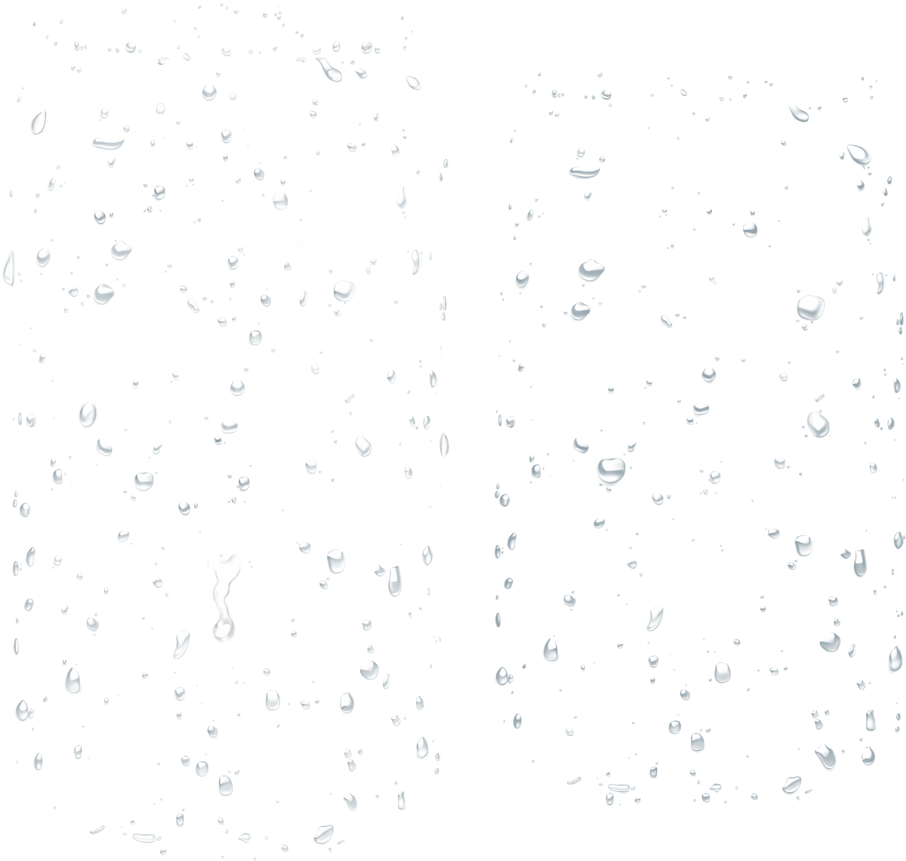 Water Drops Transparent PNG Image