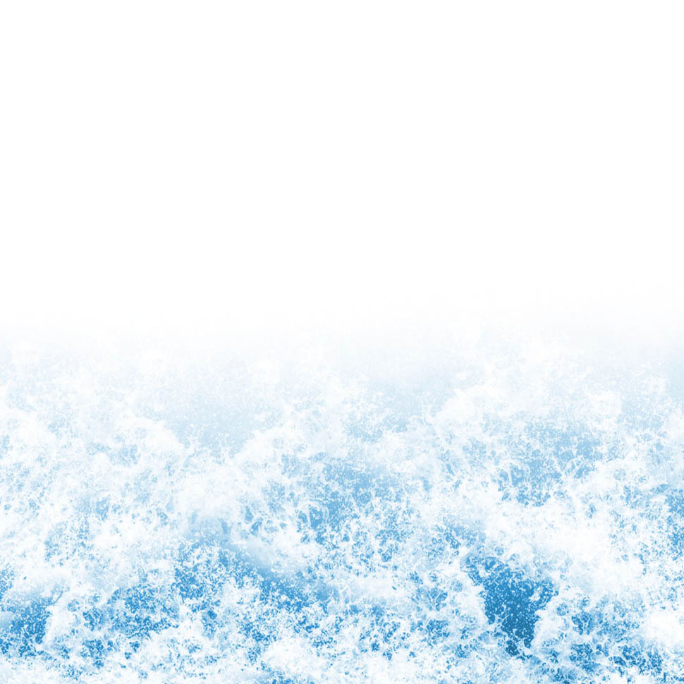 Blue Sky Wind Sea Wave Transparent PNG Image