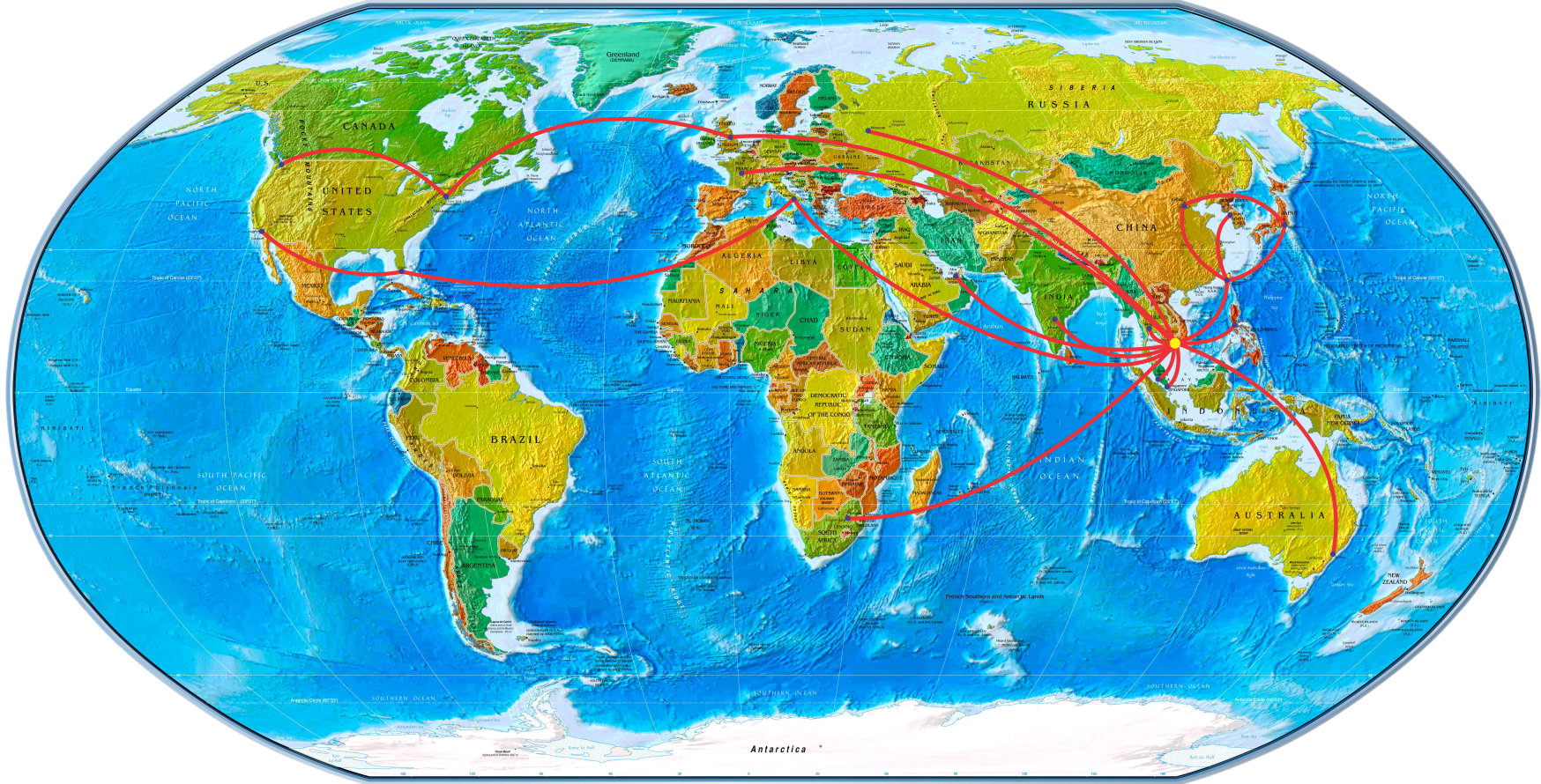 Water World Globe Geography Map File Transparent PNG Image