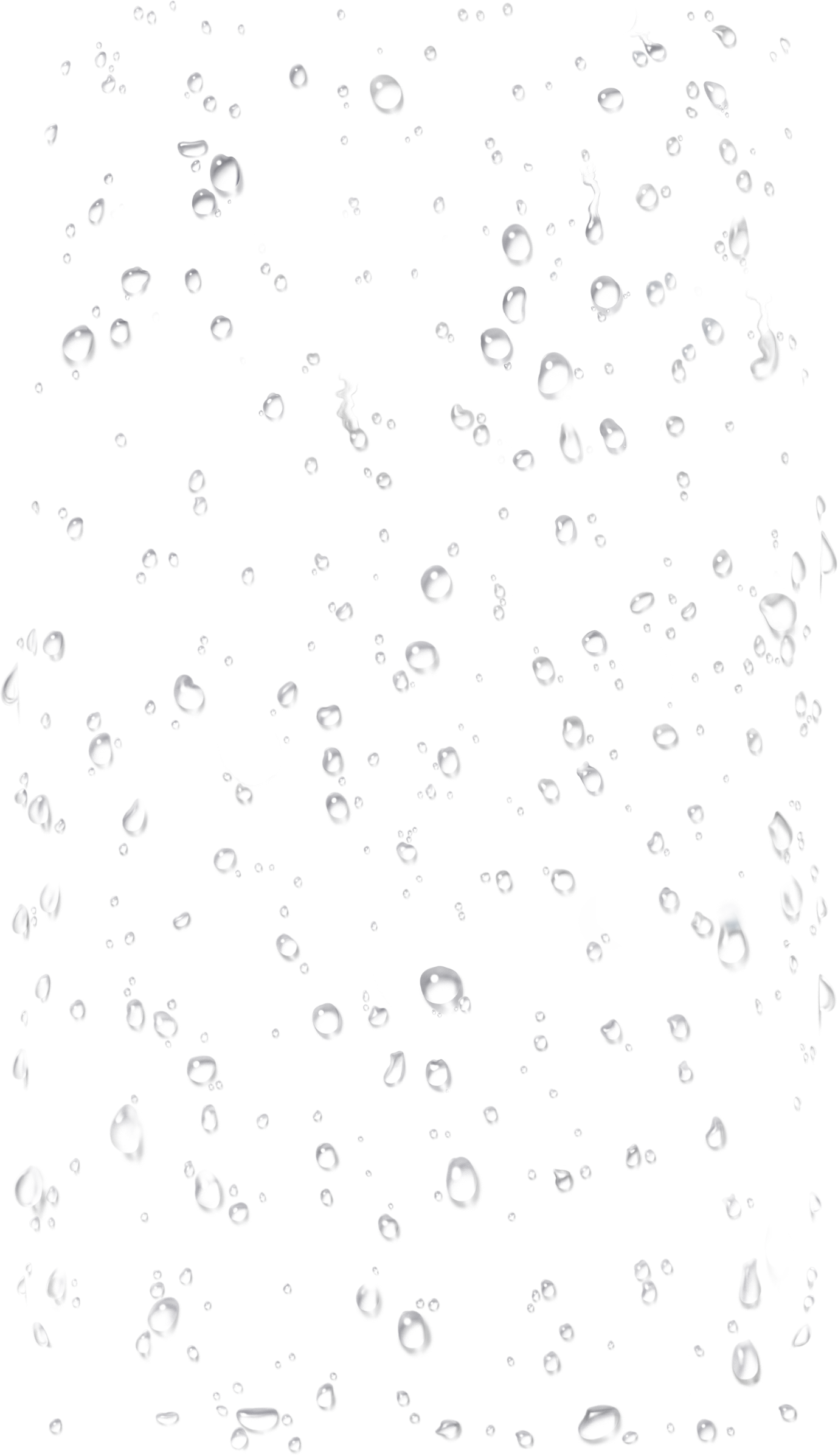 Water Drops Transparent PNG Image