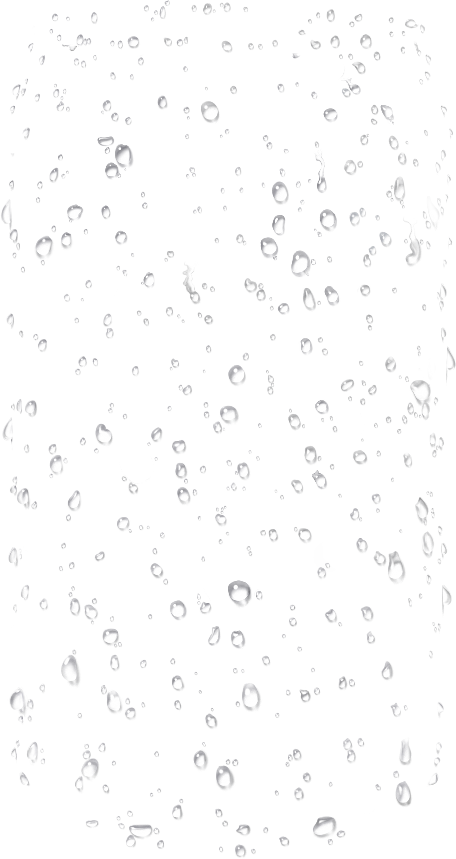 Water Drops Transparent PNG Image