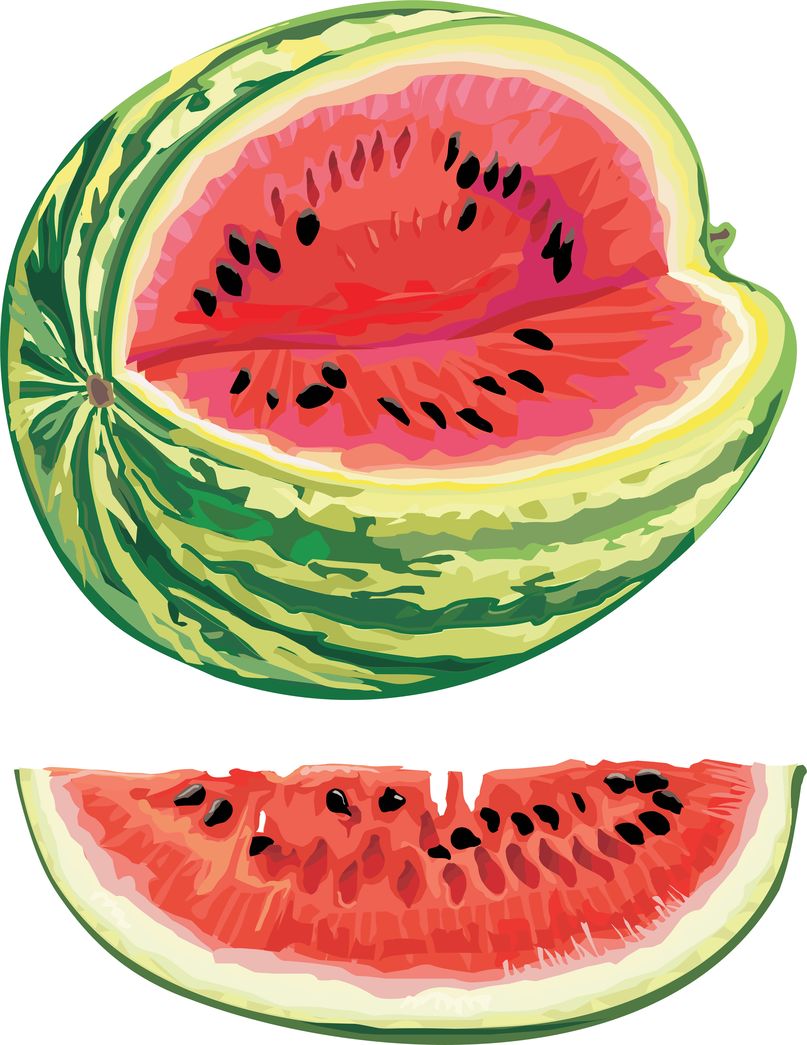 Watermelon Transparent PNG Image