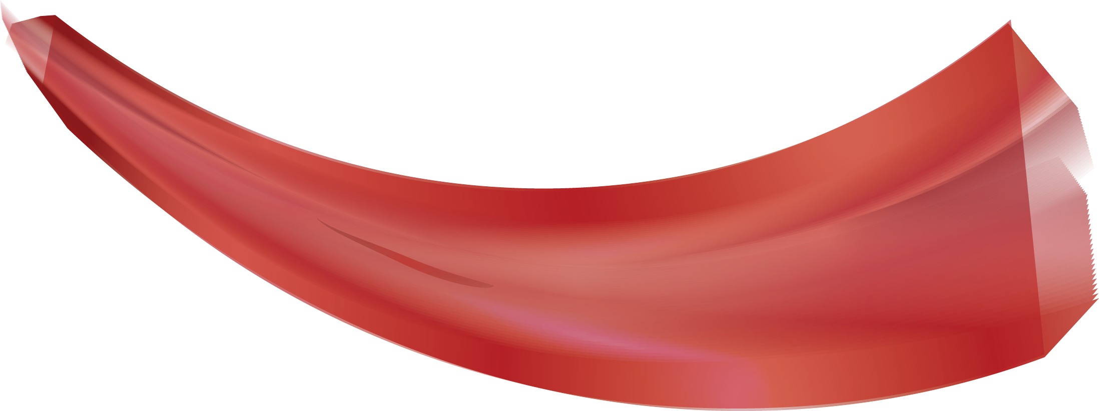 Red Wave Transparent PNG Image