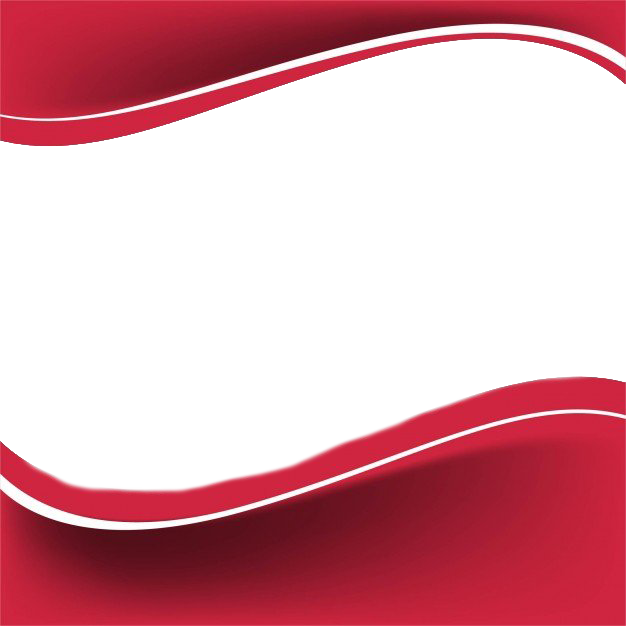 Red Wave Transparent PNG Image