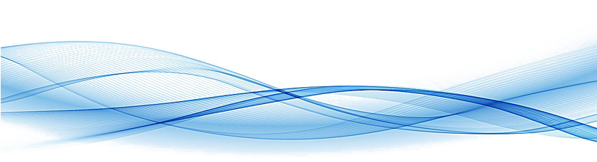 Blue Abstract Wave Transparent PNG Image