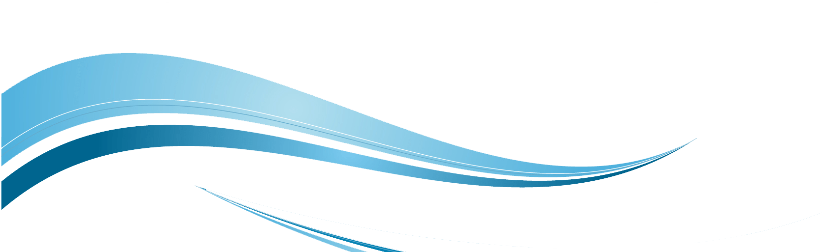 Blue Abstract Wave Transparent PNG Image