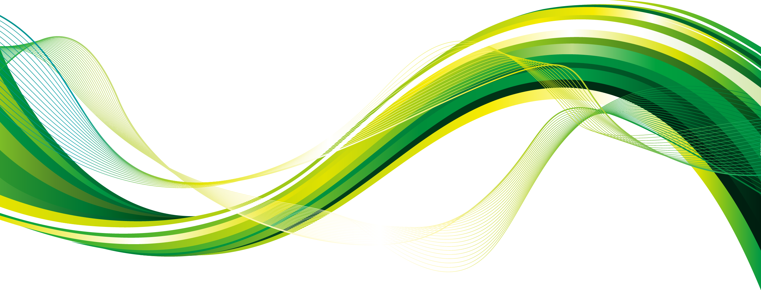 Green Wave File Transparent PNG Image