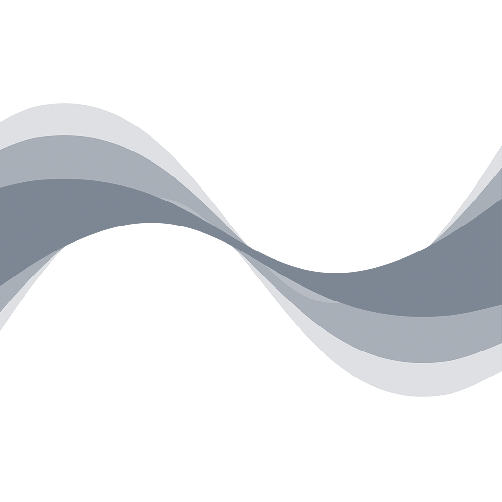 Grey Wave Transparent PNG Image
