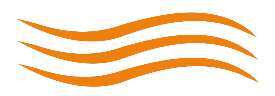 Orange Wave Transparent PNG Image
