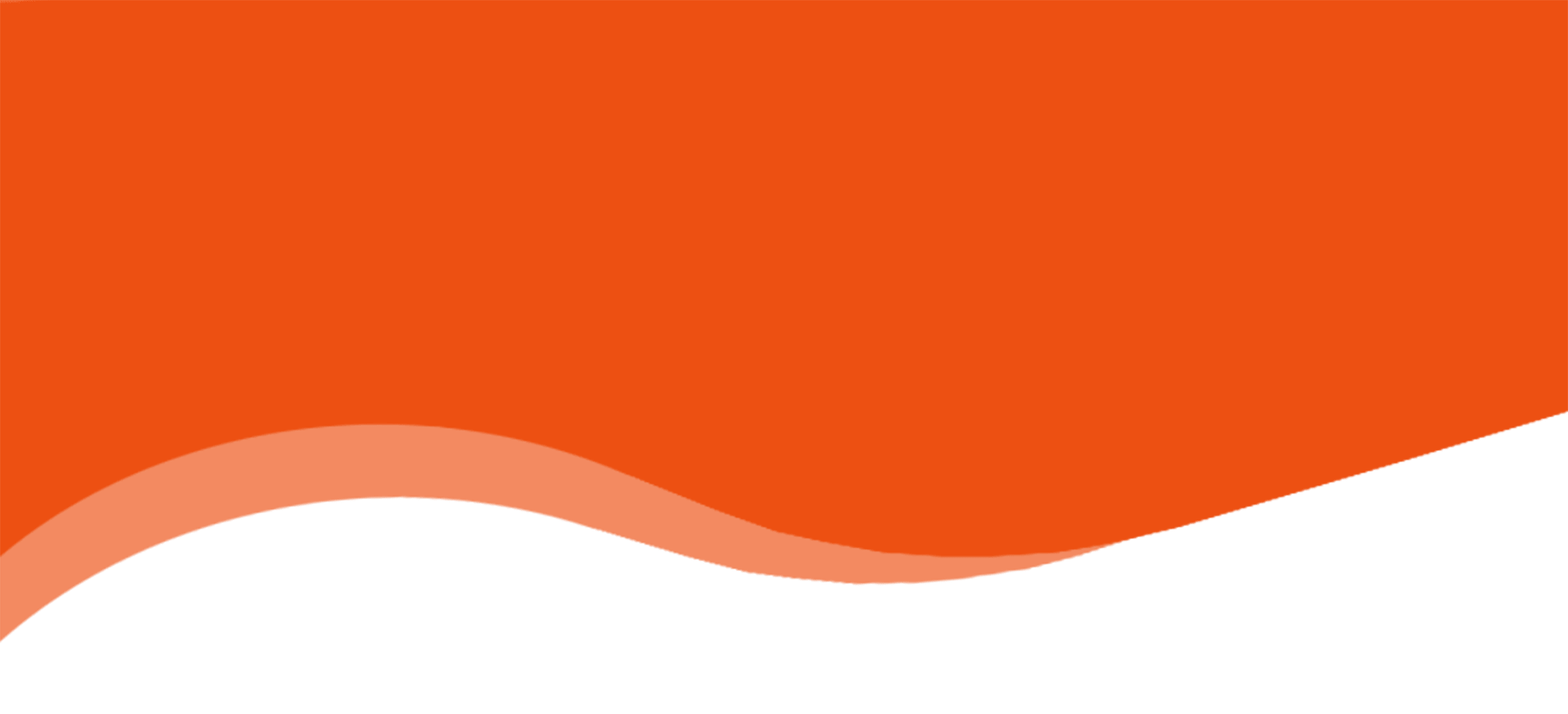 Orange Wave Transparent PNG Image