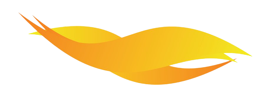 Orange Wave Transparent PNG Image