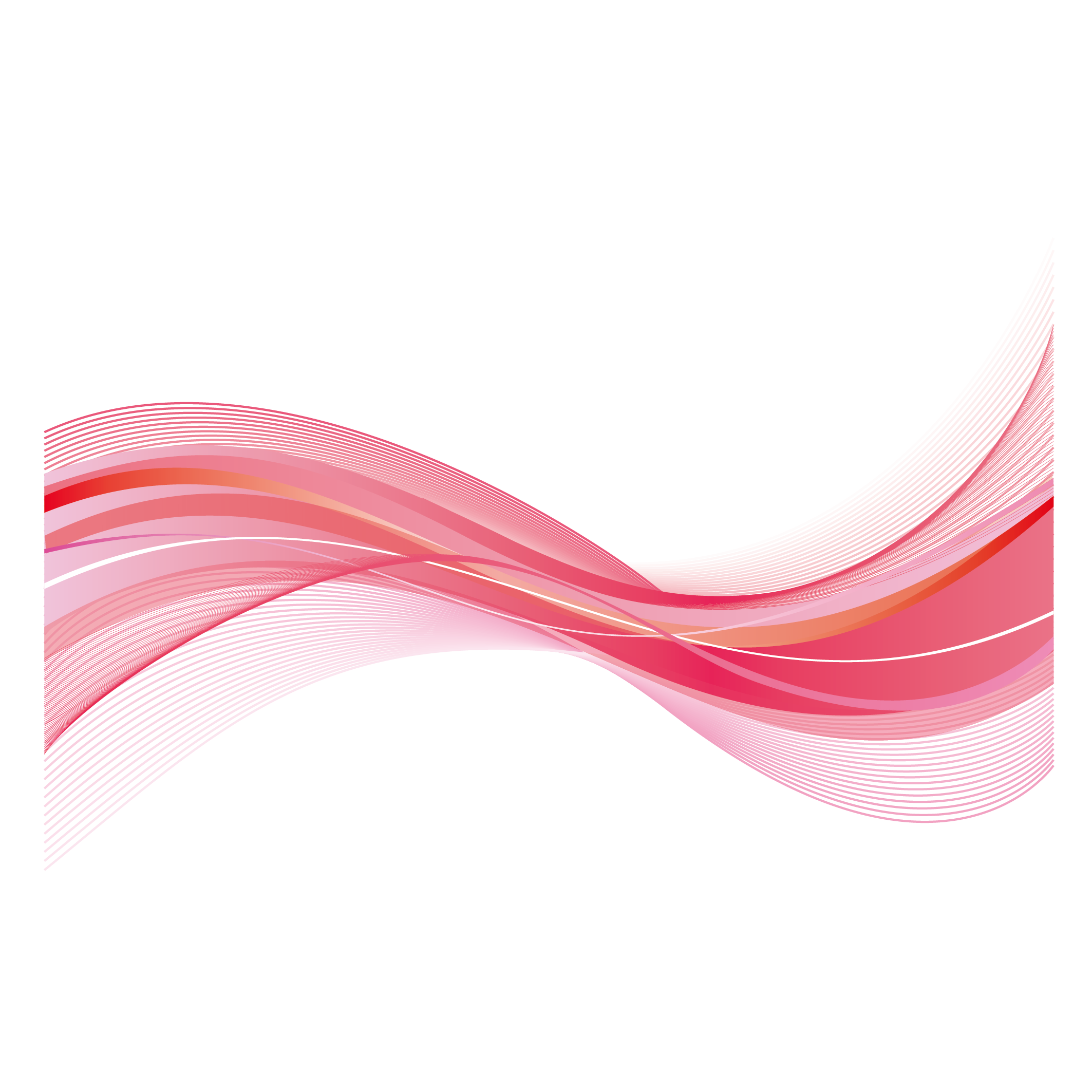 Pink Wave Transparent PNG Image