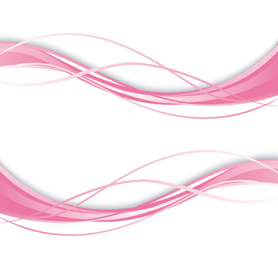 Pink Wave Transparent PNG Image