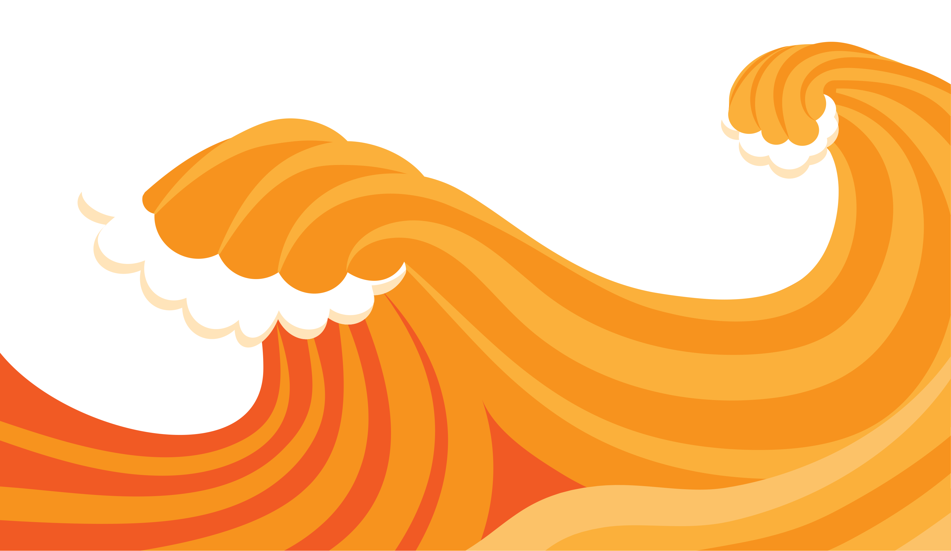 Orange Vector Wave Transparent PNG Image