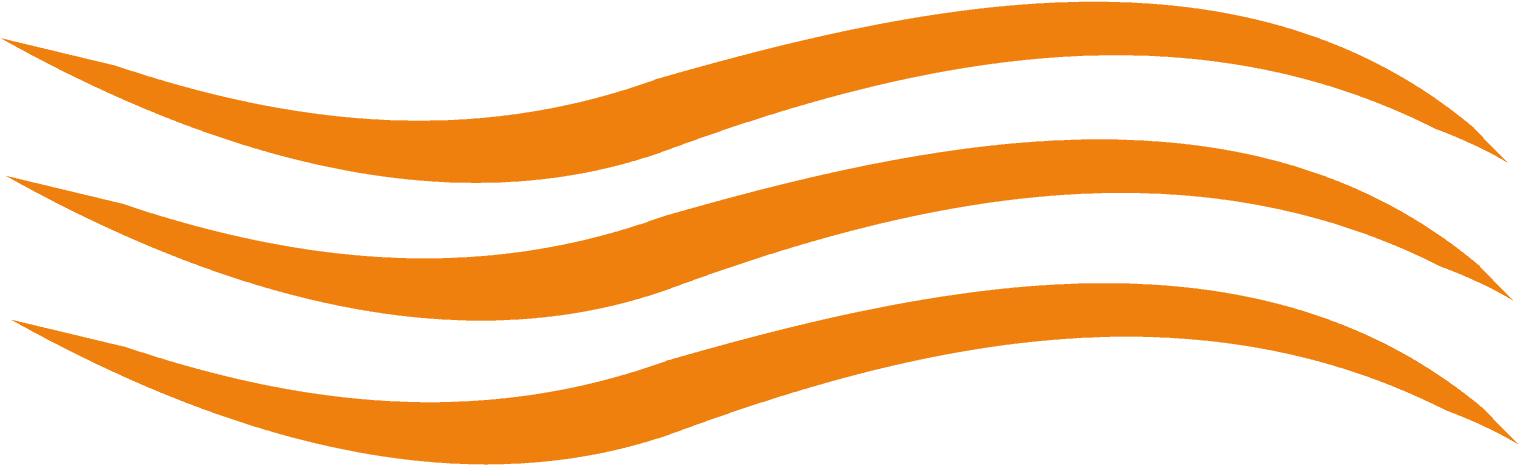 Orange Vector Wave Transparent PNG Image