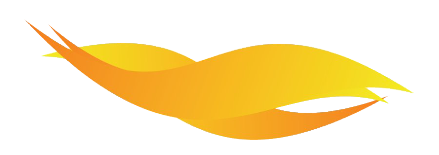 Yellow Wave Transparent PNG Image